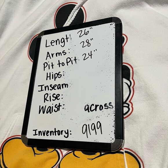 Disney Parks Exclusive Original Mickey Mouse Pullover Hoodie W Pocket Size XL - Picture 9 of 9